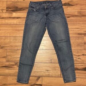 Celebrity Pink Dark Blue Skinny Jeans